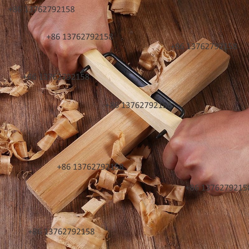 Woodworking Hand Tools - Old Style Solid Wooden Hand Planer