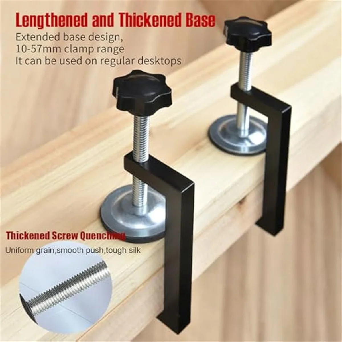 A06K 4pc G Clamps for Woodwork - огляд і ціна Woodworking Hand Tools