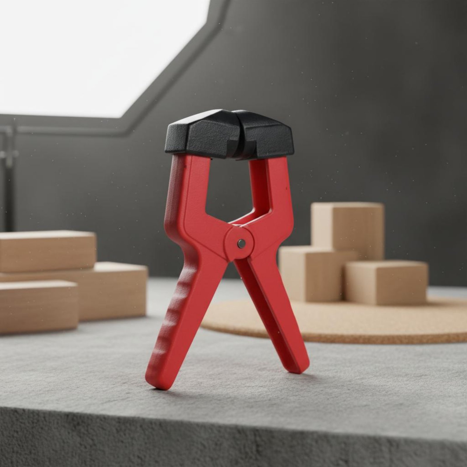 Triangular Clamp Clamp Red Col - огляд і ціна Woodworking Hand Tools