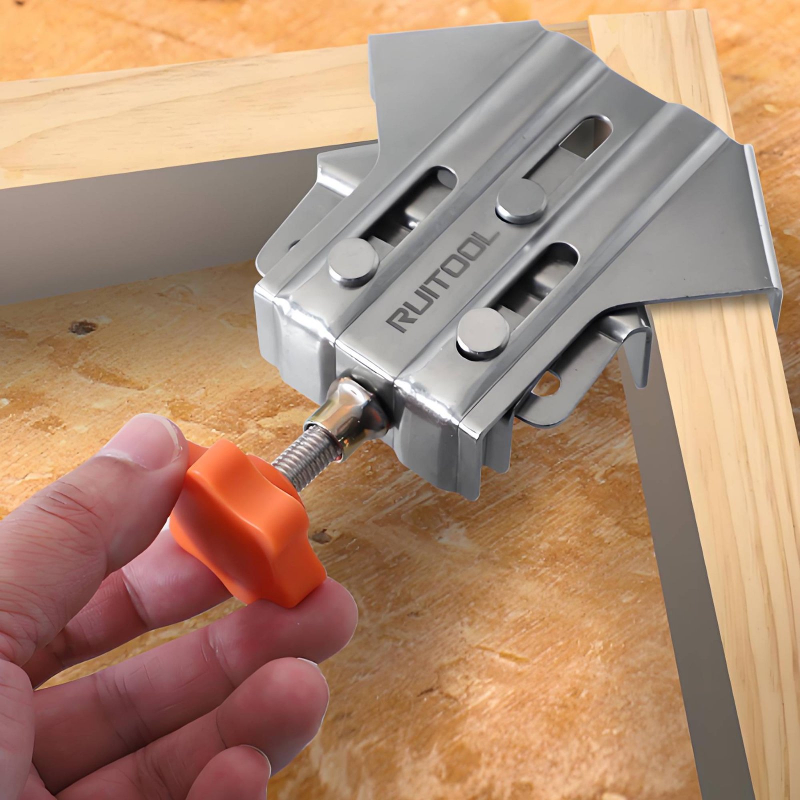 90 Degree Corner Clamp Stainle - огляд і ціна Woodworking Hand Tools