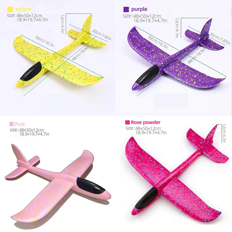 50CM Big Foam Plane Glider Han - огляд і ціна Router Plane Hand