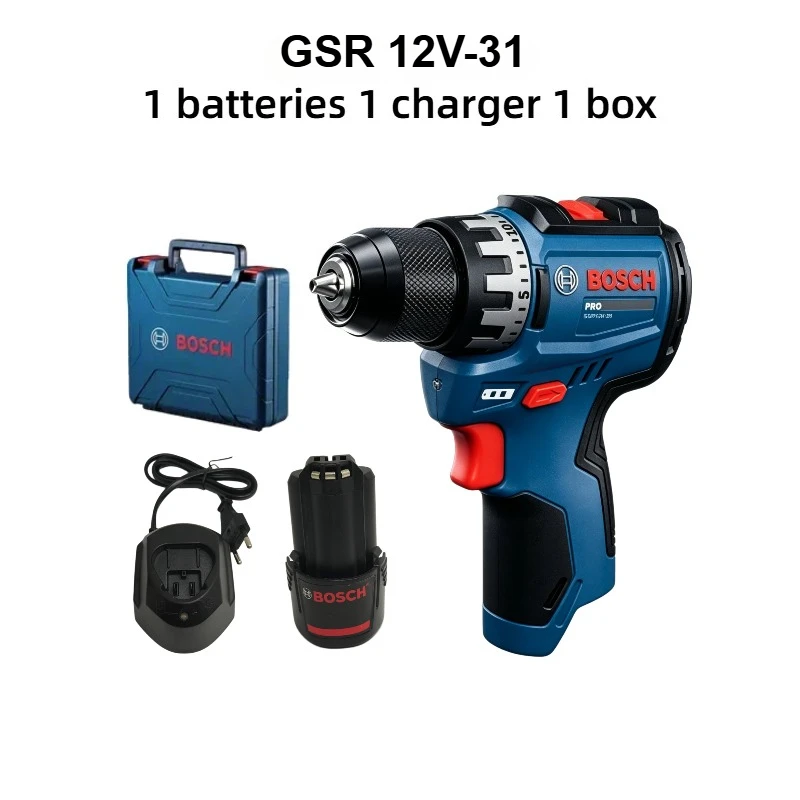 Bosch Professional GSR 12V-31  - огляд і ціна Woodworking Drills