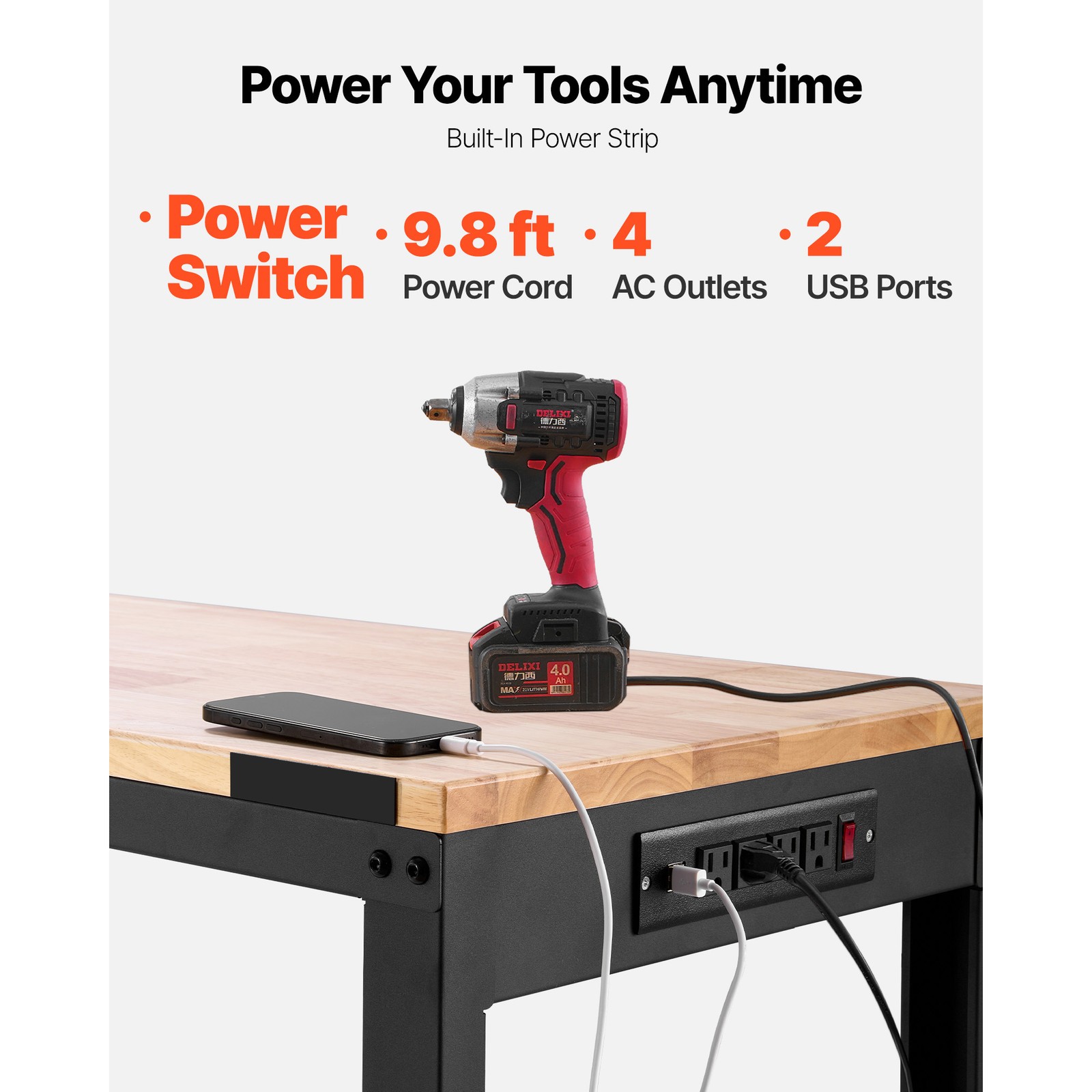 Adjustable Height Workbench 61 - огляд і ціна Woodworking Bench