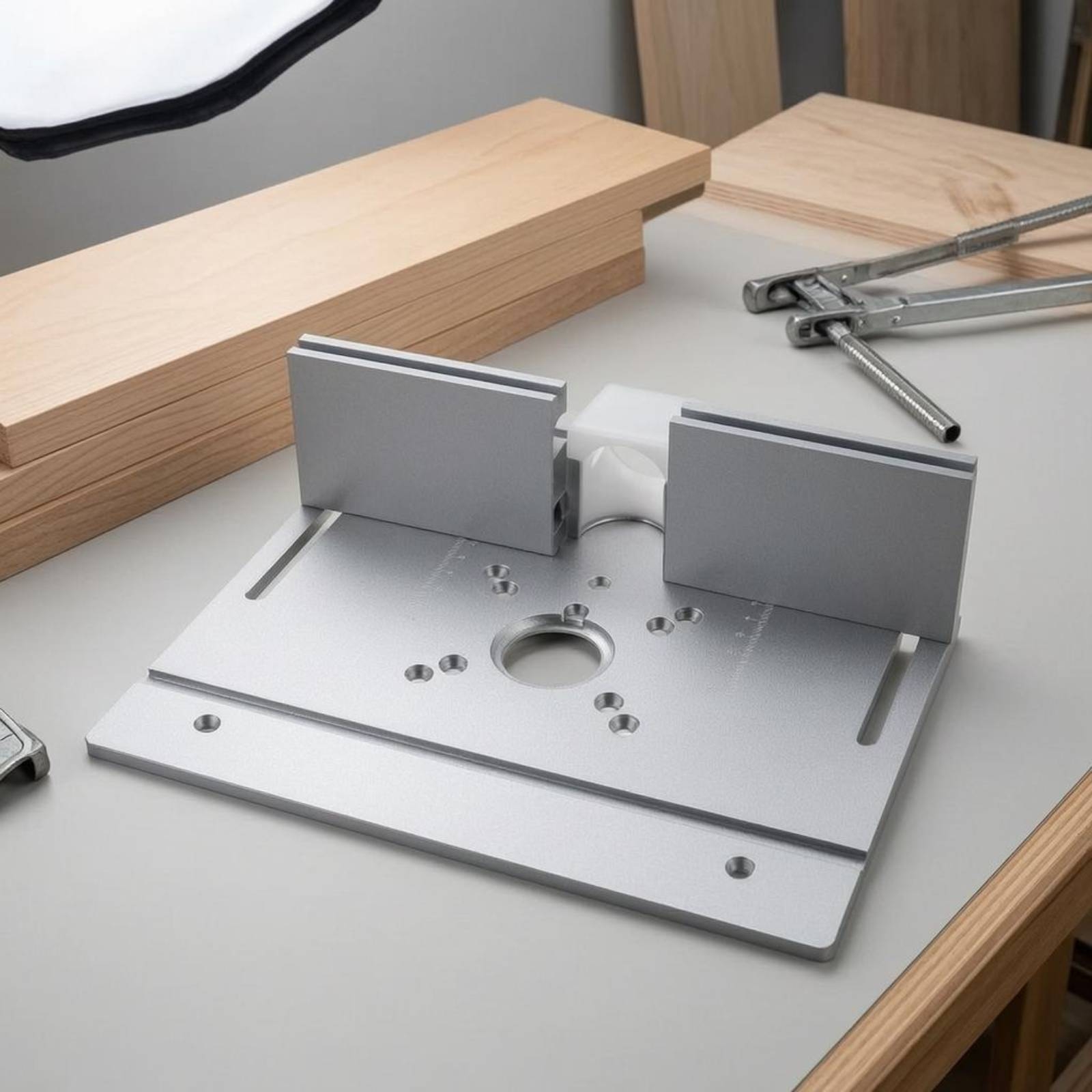 Router Table Insert Plate Coll - огляд і ціна Woodworking Routers