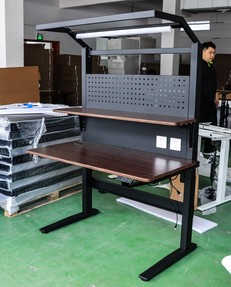 Height Adjustable Floor Standi - огляд і ціна Woodworking Bench