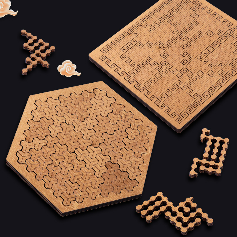 Impossible Wooden Puzzle IQ Pu - огляд і ціна Woodworking Game