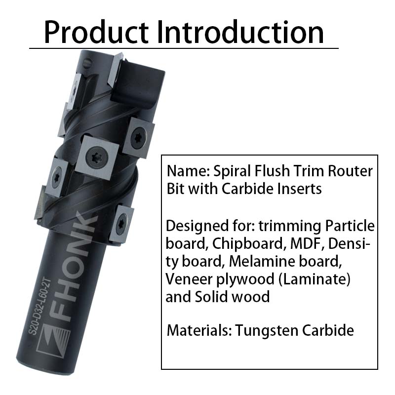 20mm Shank Flush Trim Router B - огляд і ціна Woodworking Routers