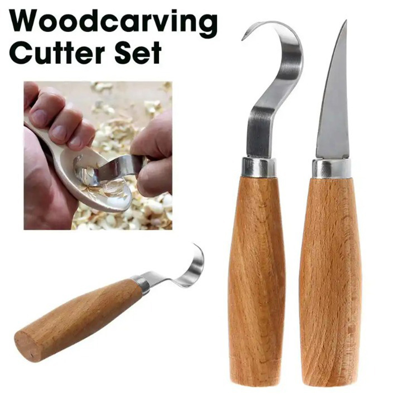 Wood Carving Knife Chisel Hook - огляд і ціна Woodworking Marking Knife