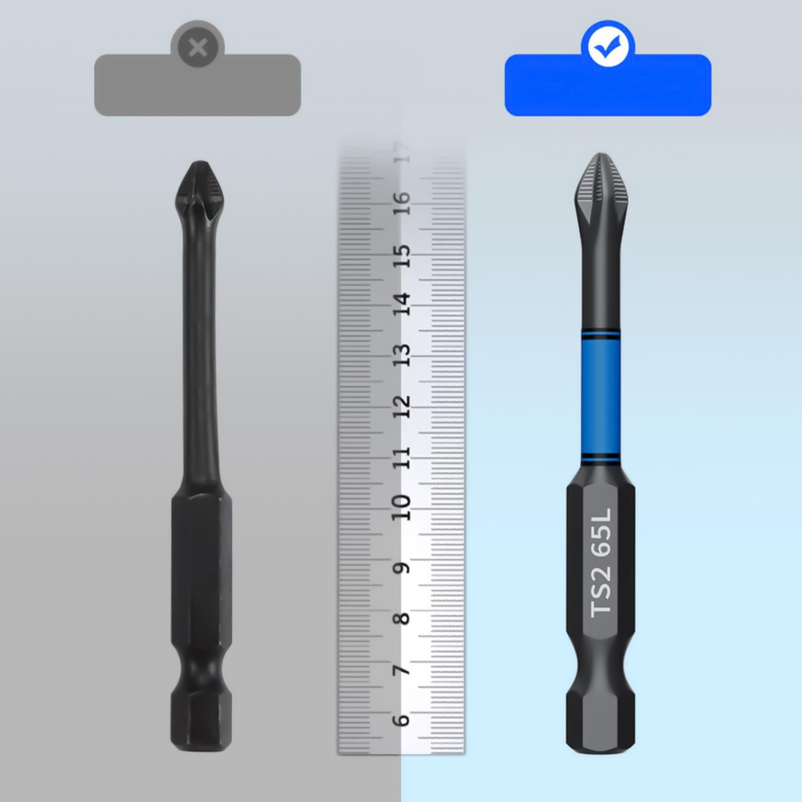 Drill Screwdriver Bit Set 6-Pi - огляд і ціна Woodworking Drills