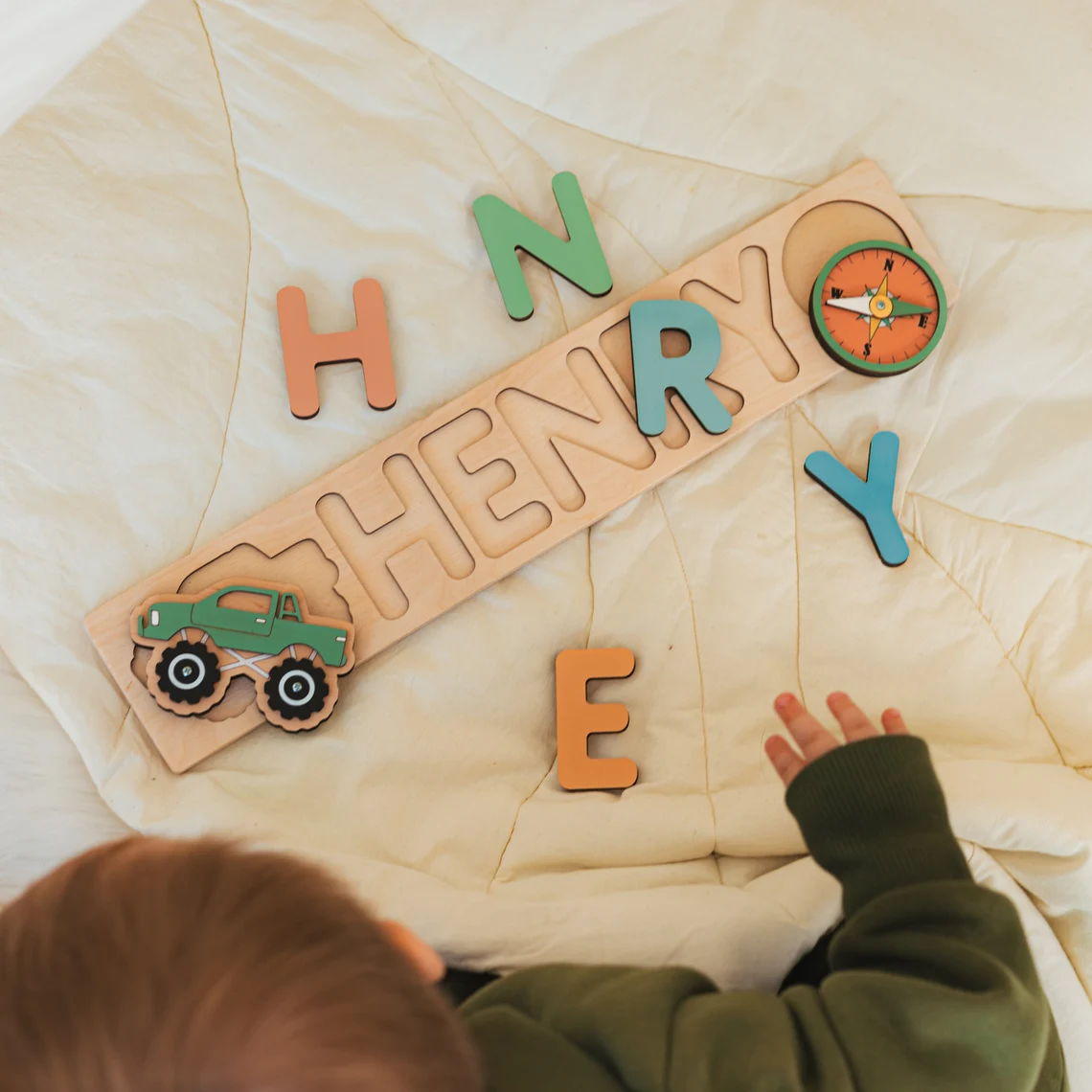 Personalized Name Puzzle With  - огляд і ціна Woodworking Game