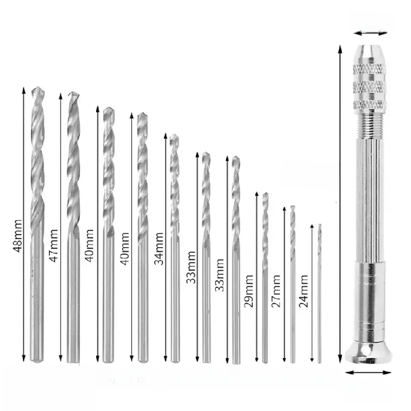 0.8-3.0mm Mini Hand Drill Wood - огляд і ціна Woodworking Hand Tools