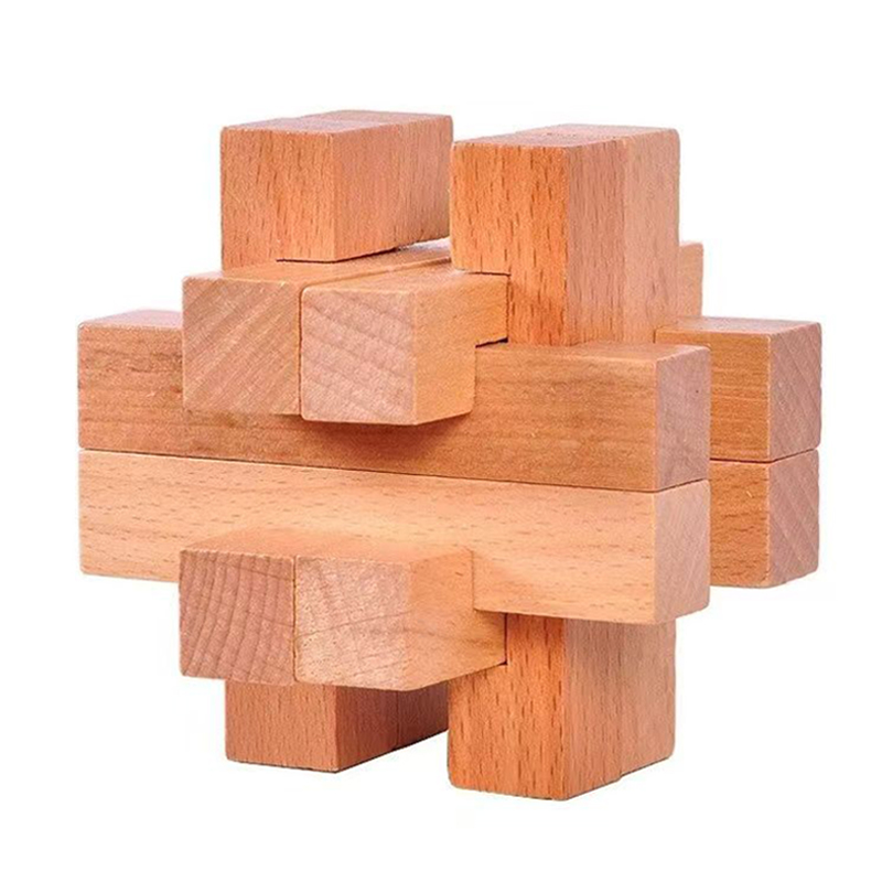Wooden Brain Teaser for Adults - огляд і ціна Woodworking Game