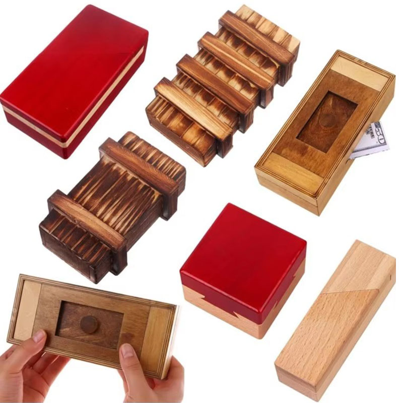 Wooden Puzzle Box with Secret  - огляд і ціна Woodworking Game